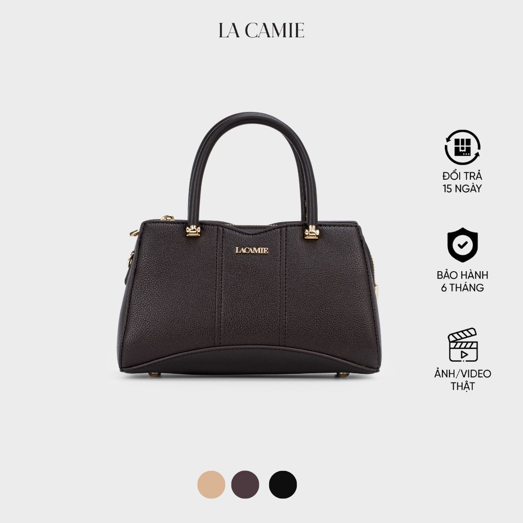 Túi xách thiết kể cao cấp sang trọng chất liệu da Microfiber vân hạt cao cấp thương hiệu La Camie TX6LA0401