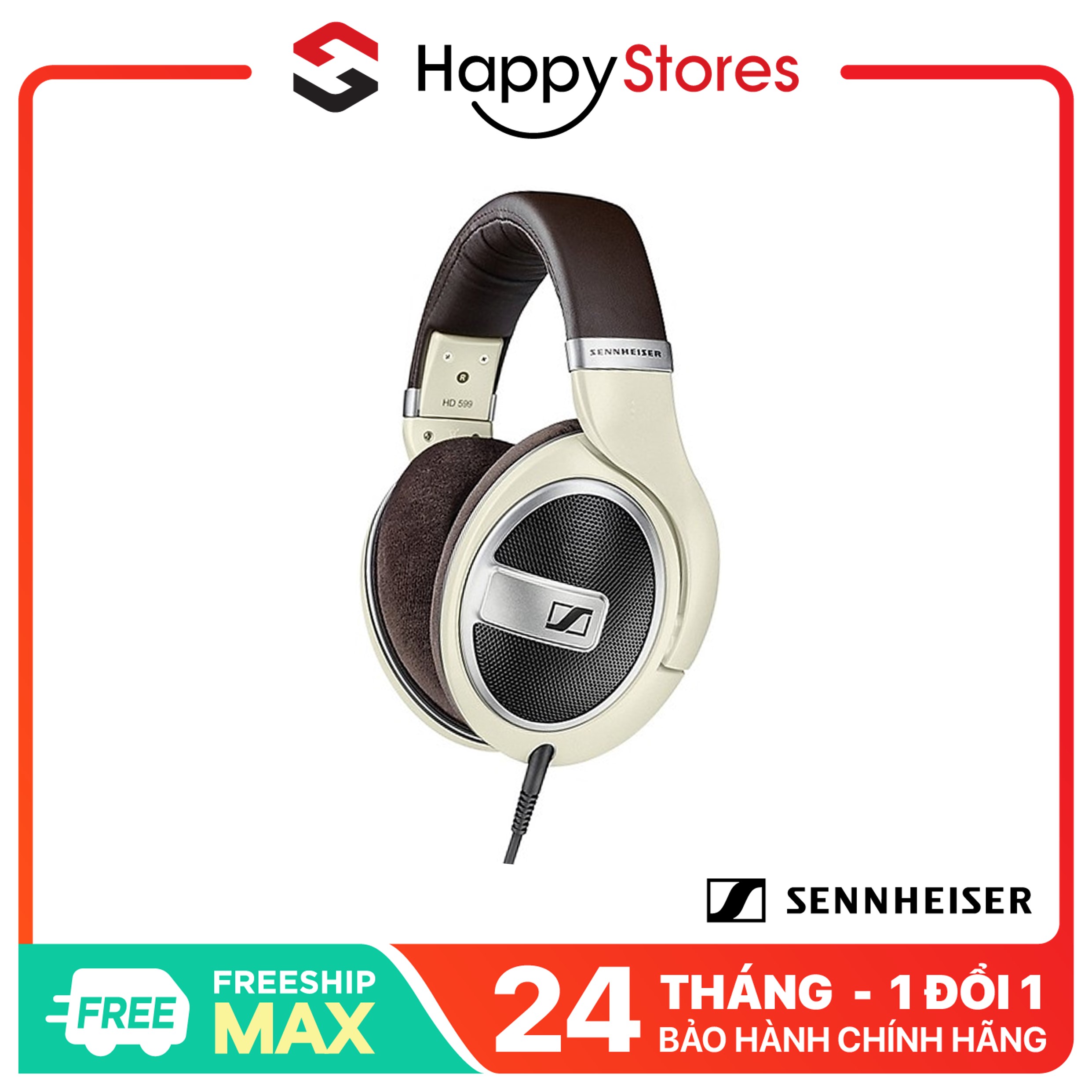 Tai nghe sennheiser hd 599 bảo hành chính hãng 2 năm