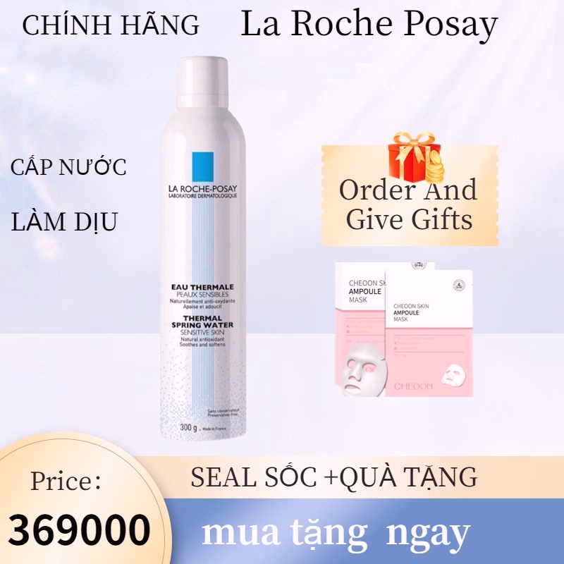 Xịt khoáng la roche posay thermal spring water 300ml Nước khoáng làm sạch, dưỡng ẩm, làm dịu da nhạy cảm cho da dầu mụn Xịt khoáng dưỡng ẩm cho da mặt - CHÍNH HÃNG