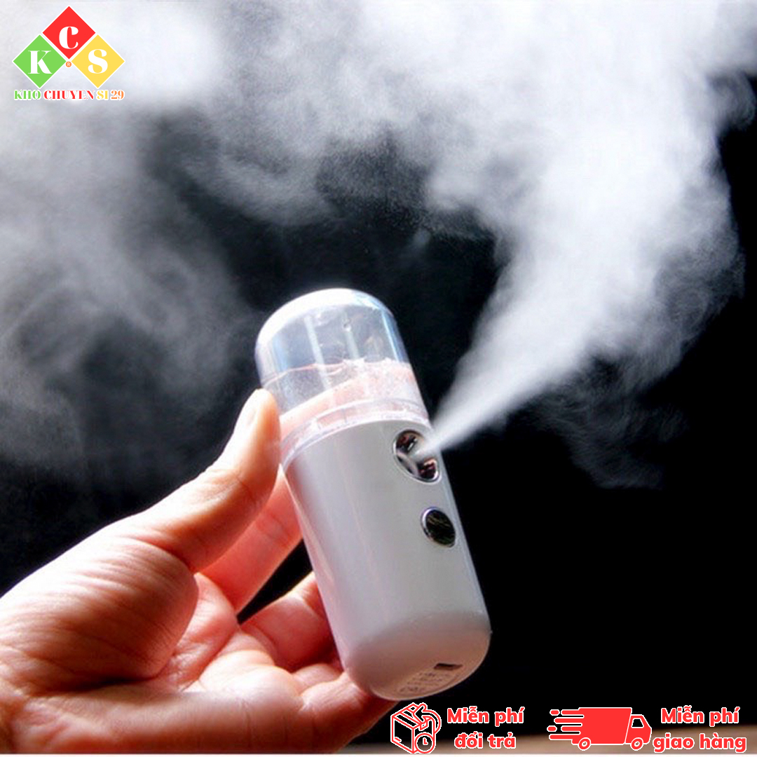 Máy xịt khoáng nano phun sương cấp ẩm dưỡng ẩm da