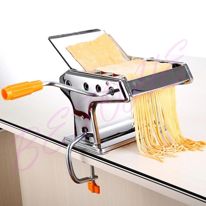 Dụng cụ cán mì, cắt mì gia đình 3 lưỡi dao