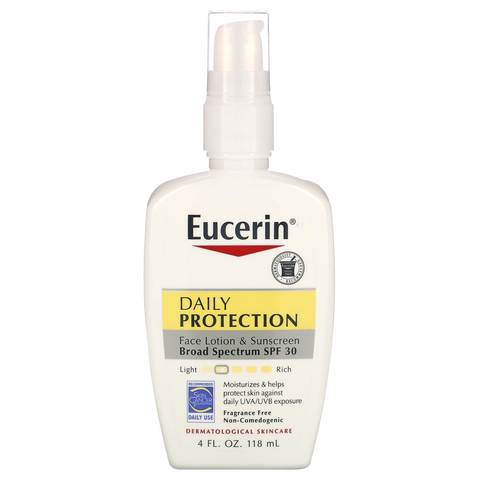 Kem chống nắng eucerin daily protection spf 30 118ml