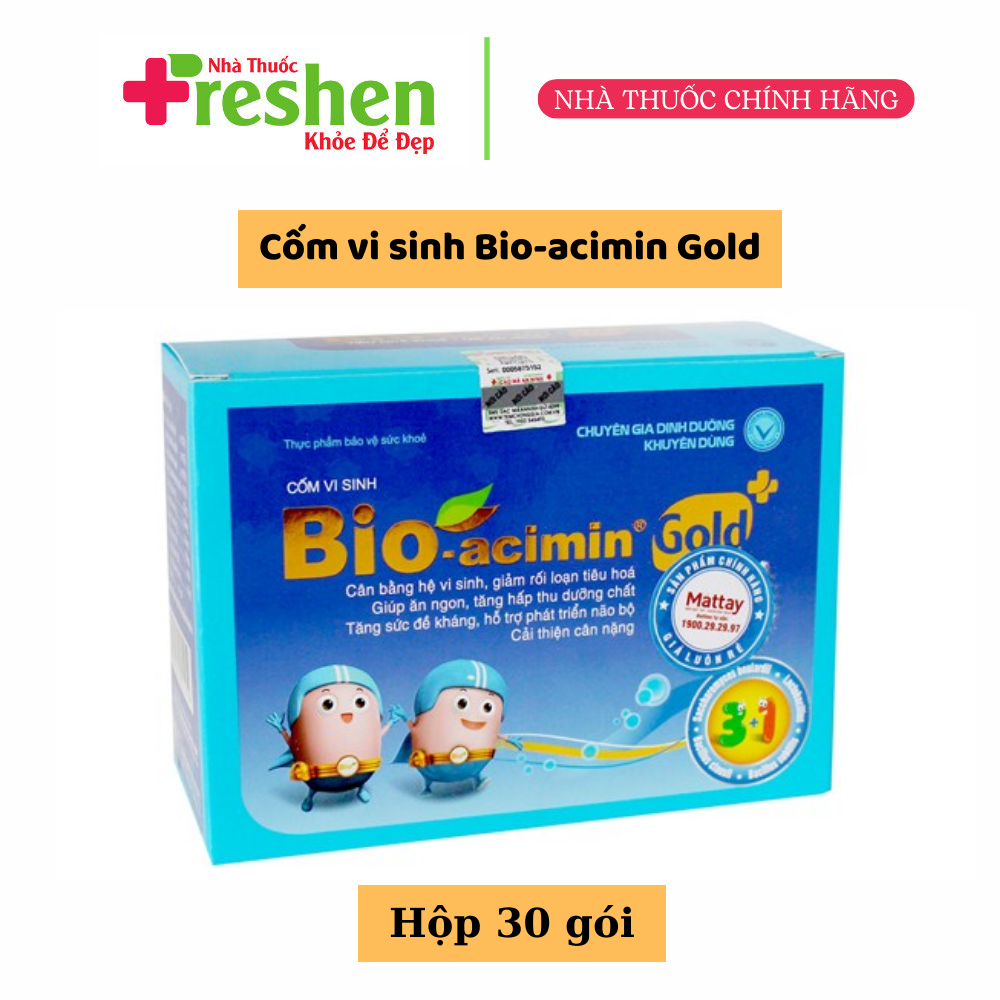 Cốm vi sinh Bioacimin Gold bổ sung lợi khuẩn