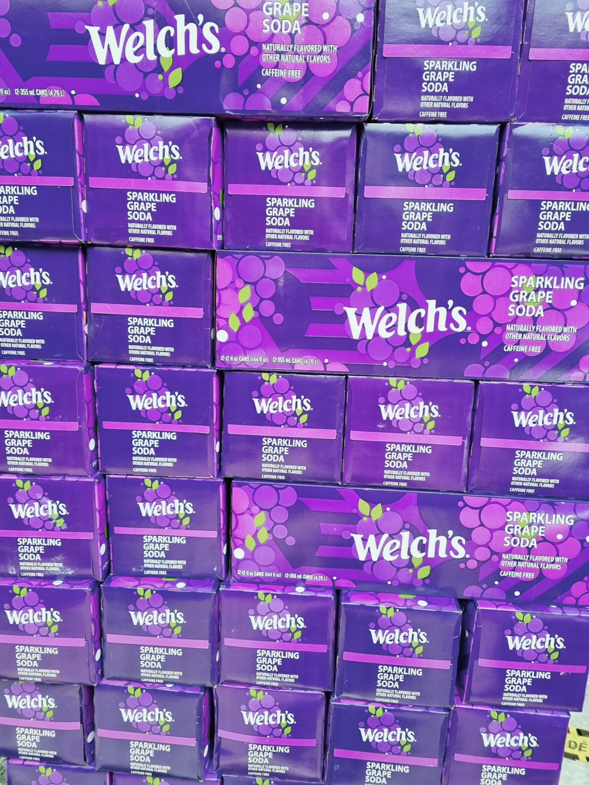 Nước ngọt có ga welch's nho