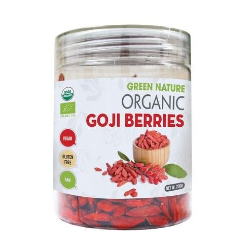 Green Nature Ningxia Organic Dried Goji Berries 200g