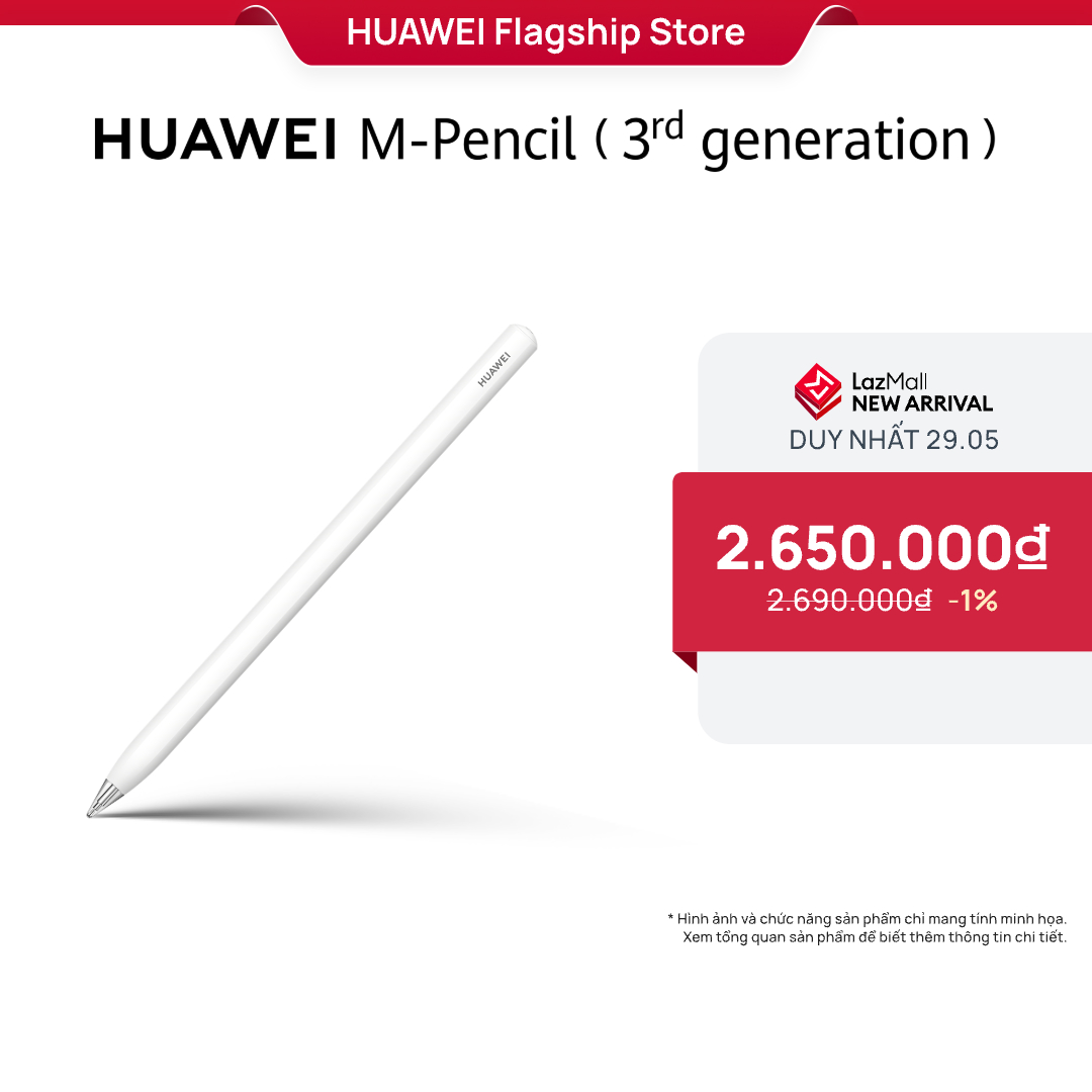 [DUY NHẤT 29.5] Huawei M-Pencil 3rd Gen