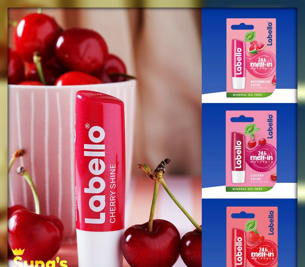 Son dưỡng Labello Đức có màu