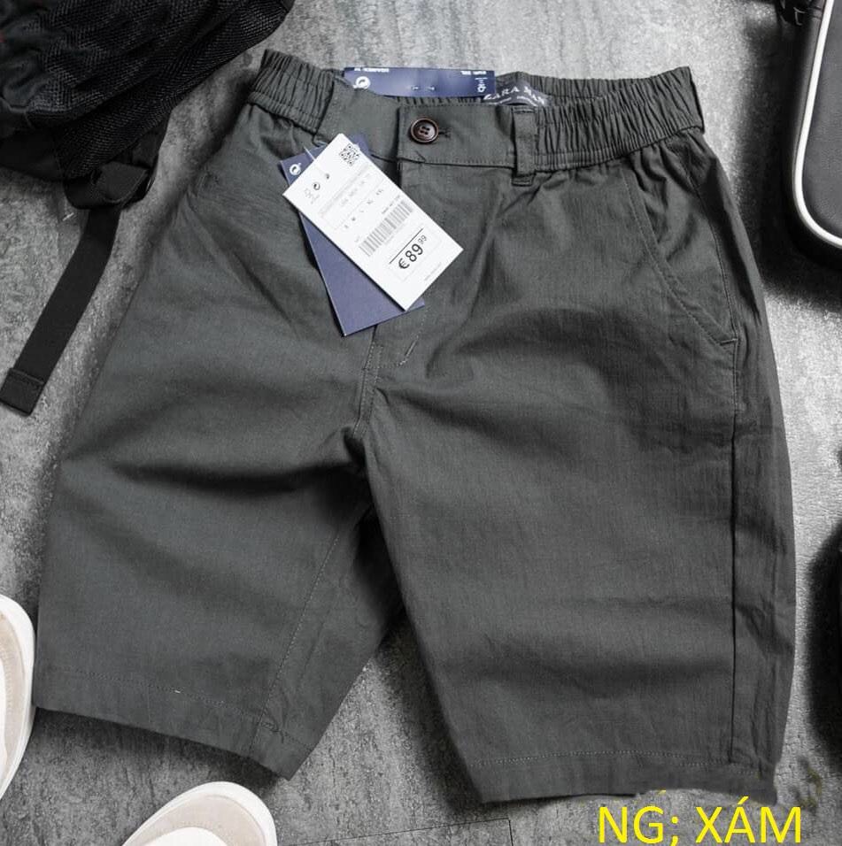 Quần short đũi nam- Quần ngố nam chất liệu đũi siêu thoáng mát