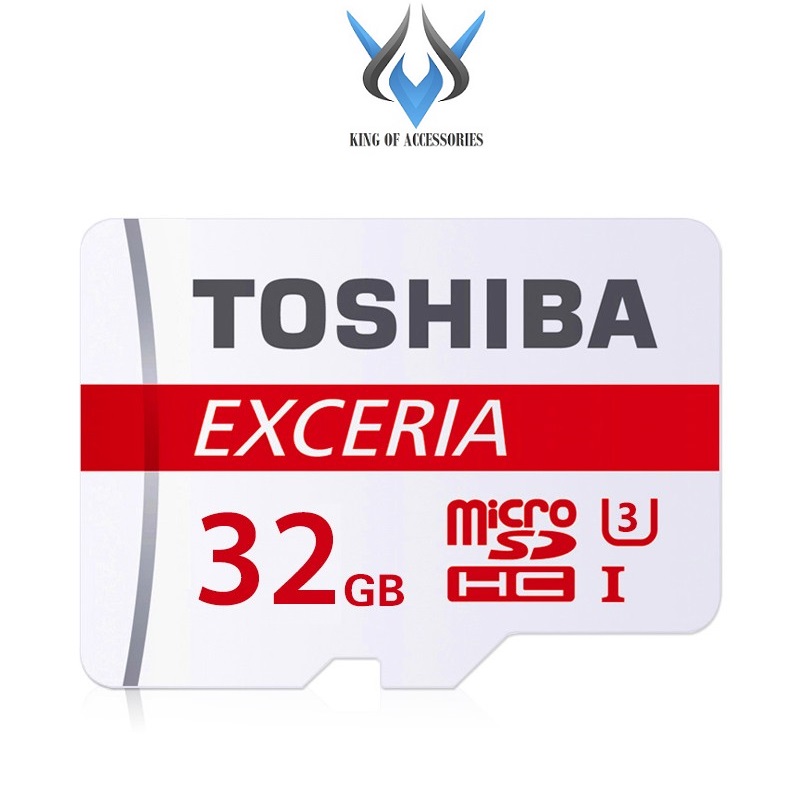Thẻ nhớ microsdhc toshiba exceria m302 32gb u3 4k 90mb/s - không box - nhất tín computer