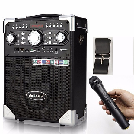 [HCM]Loa Karaoke S8 - Loa S8 Tặng Kèm 1 Micro Không Dây