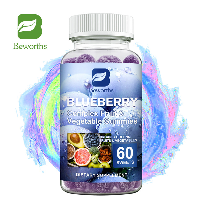 BEWORTHS Compound Fruit & Vegetable Gummies Blueberry