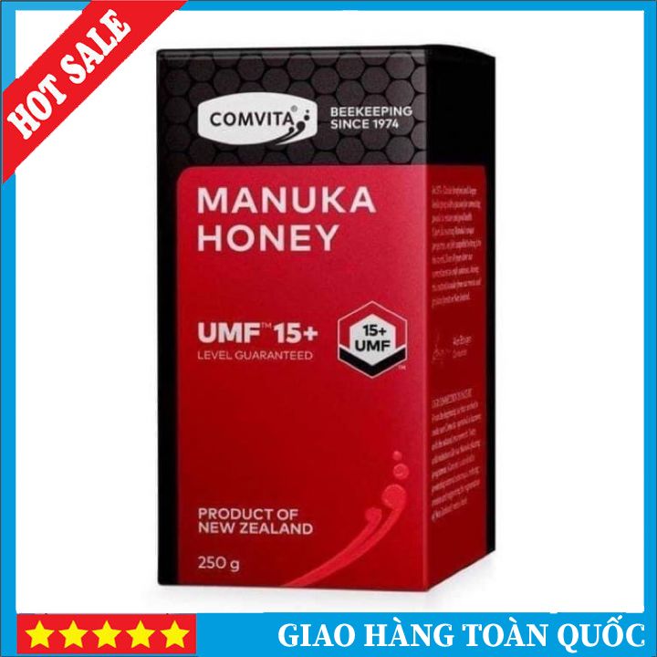 Mật ong manuka comvita umf 15+ mật ong manuka honey 250g ⚜️chính hãng⚜️
