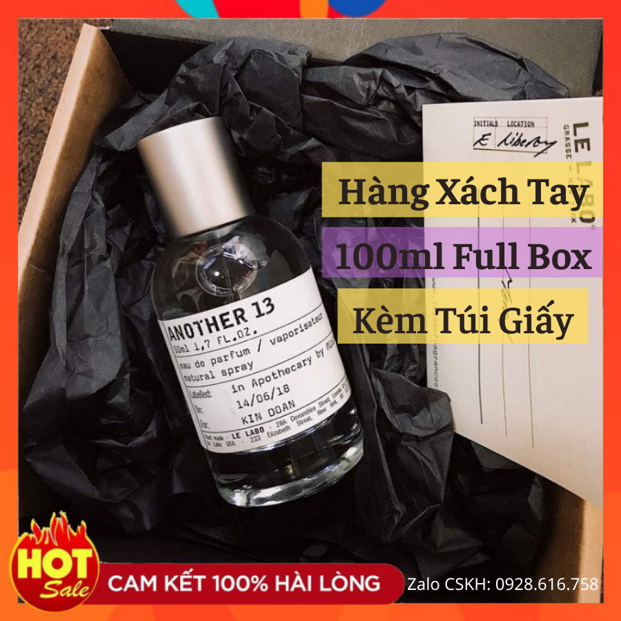 Nước hoa unisex le labo another 13 100ml hương thơm sang trọng, cao cấp