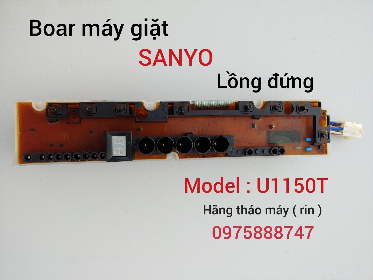 Bo máy giặt sanyo u1150t