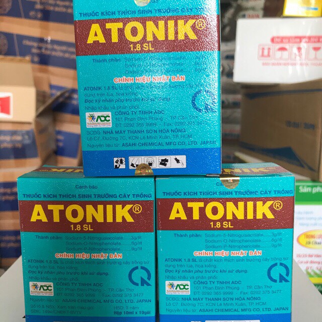 Hộp 10 gói - ATONIK 1.8 SL chính hãng (10ml/gói)