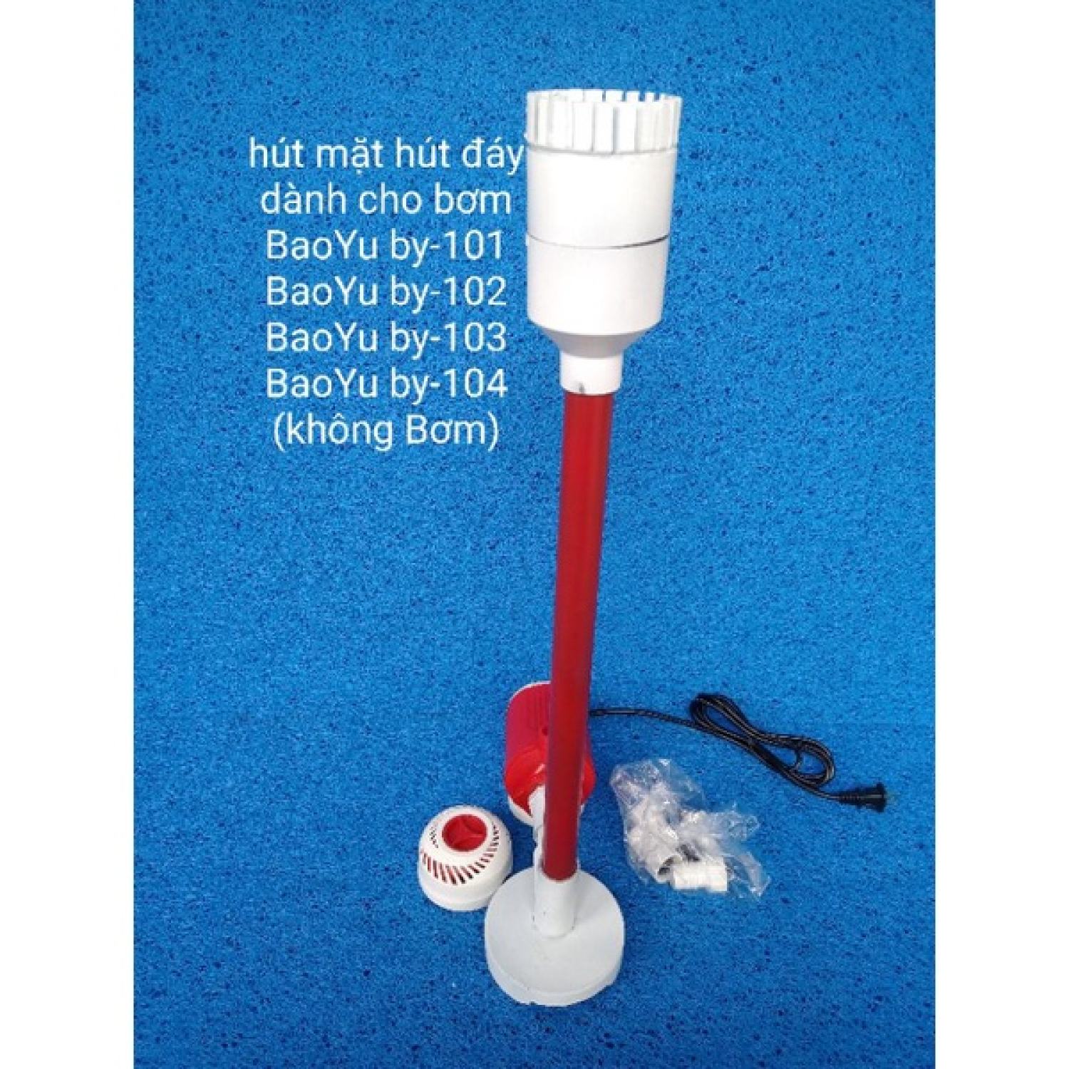 Bộ hút mặt và hút đáy bể cá dành cho bơm-baoyu-by 101-102-103-104