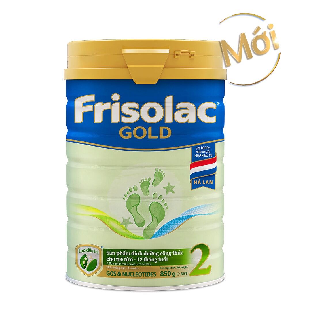 [Hoàn tiền 12%] Friso gold 2 850g