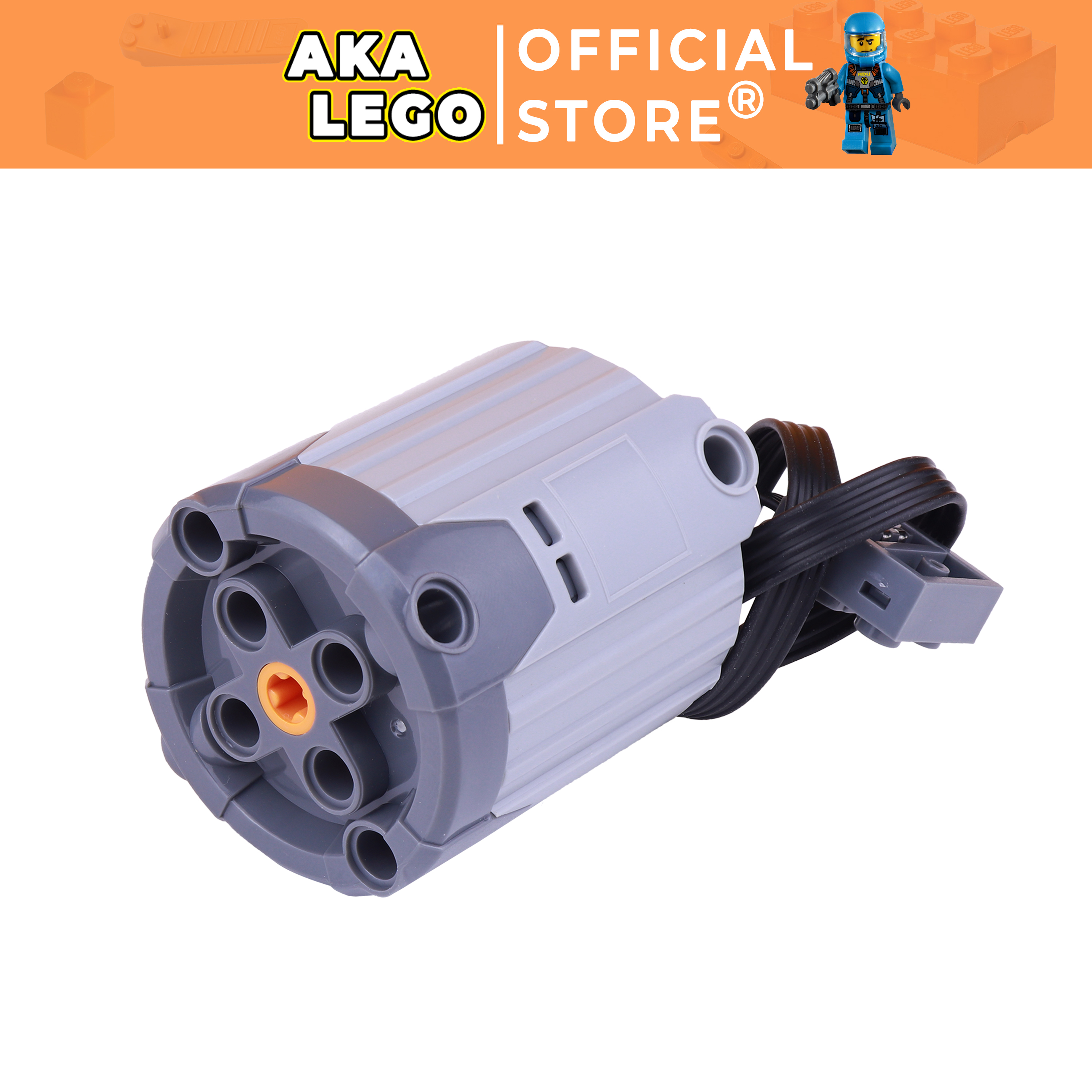 Động cơ xl 8882 cực lớn tương thích lego 9686 lego technic bảo hành 6 tháng đồ chơi giáo dục chính hãng học viện aka lego