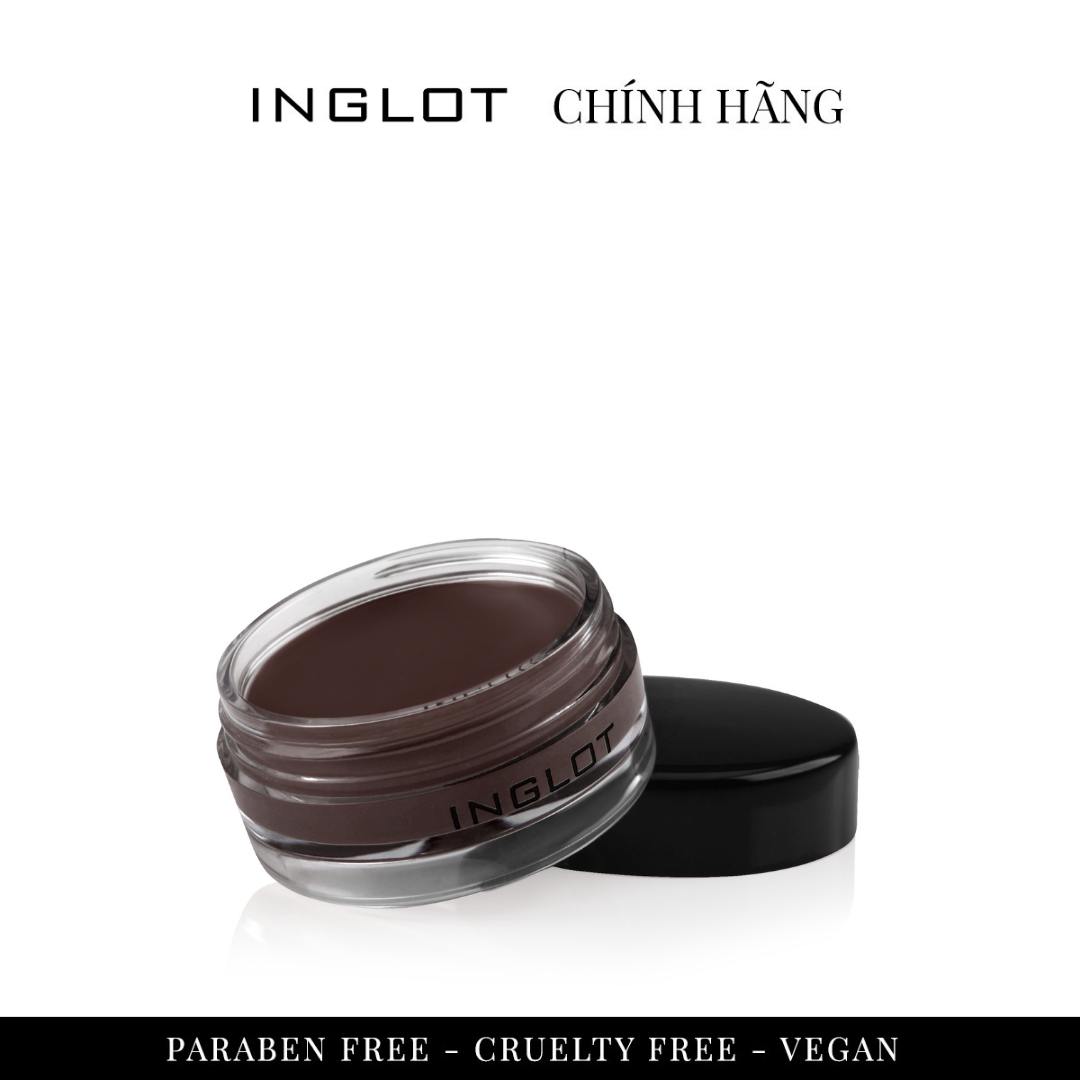 Gel kẻ mắt màu nâu bền màu, lâu trôi amc eyeliner gel 90 inglot