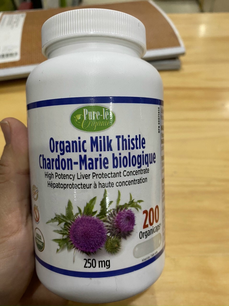 cao khế sữa tiêu chuẩn - Organic milk thistle extra
