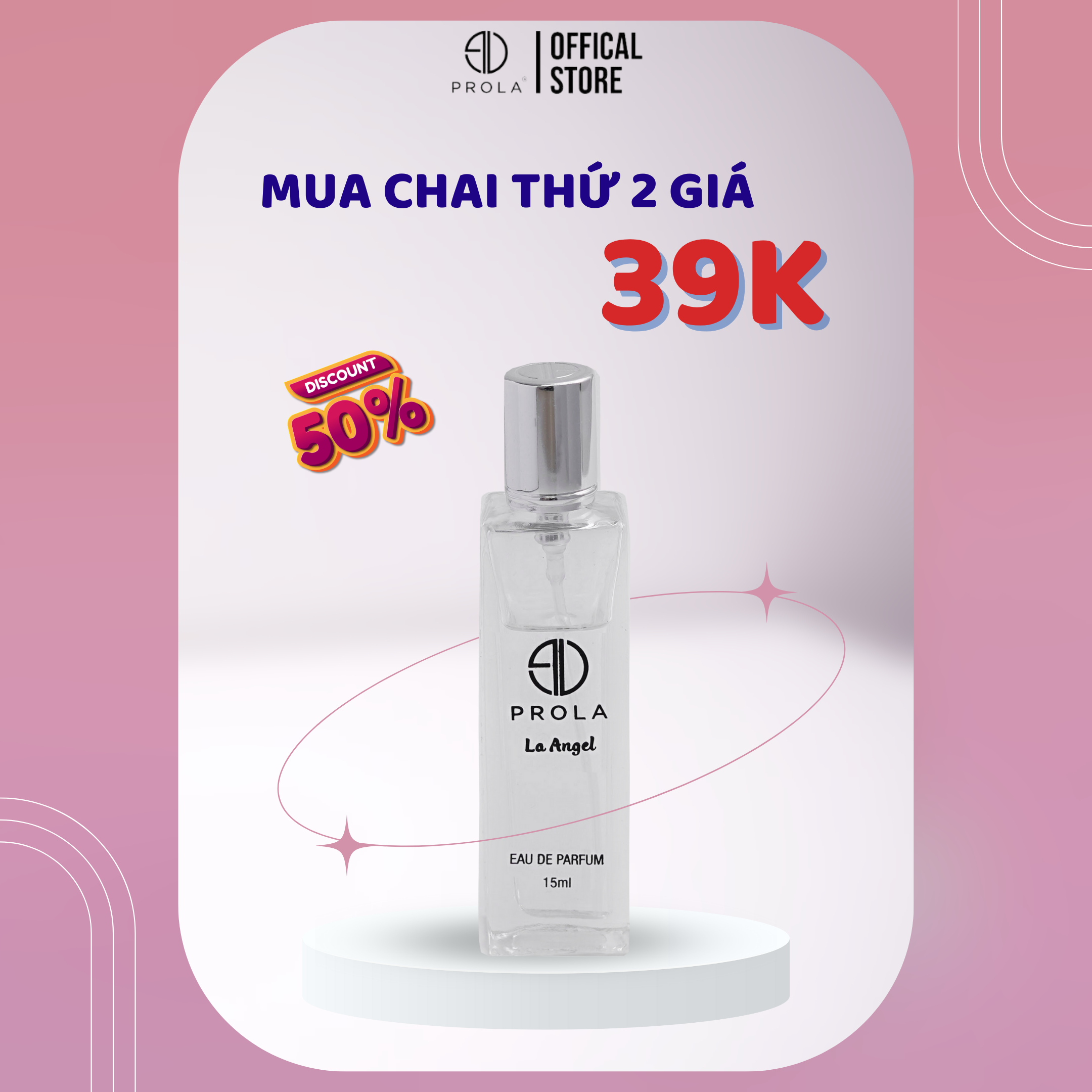 Nước hoa nữ prola la angel 15ml - dạng xịt - nhẹ nhàng, tinh tế
