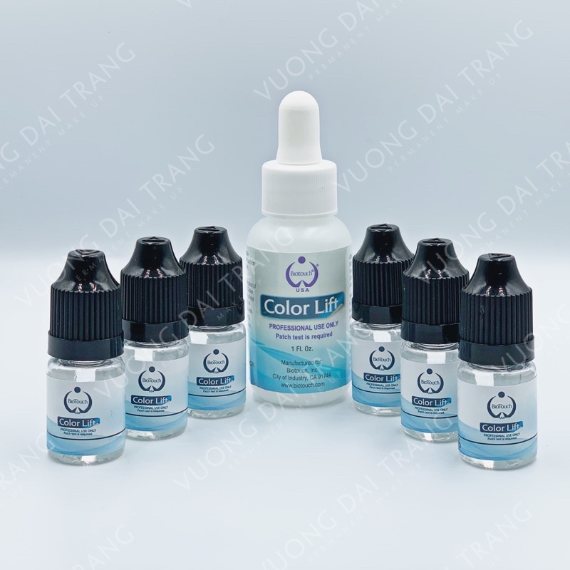 Dung dịch hút mực colorlift lọ hút mực xoá xăm 5ml color lift phun xăm