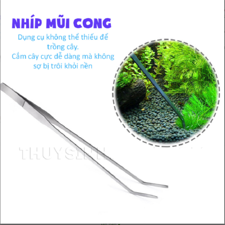 Nhíp trồng cây thủy sinh, cho cá ăn 38cm