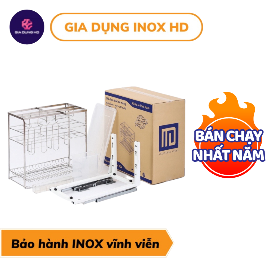 Giá đựng dao thớt và gia vị inox 304 [ FREE SHIP ] giá để đồ nhà bếp để được rất nhiều đồ như dao, thớt, nắp vung, đũa, giá để dao thớt đa năng, giá đựng gia vị, kệ đựng đồ inox nhà bếp, giá đựng giao thớt