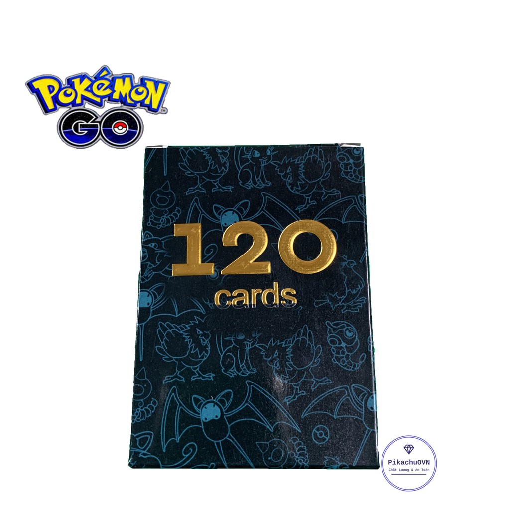 Bộ thẻ bài pokemon 120 thẻ chơi đối kháng new đẹp