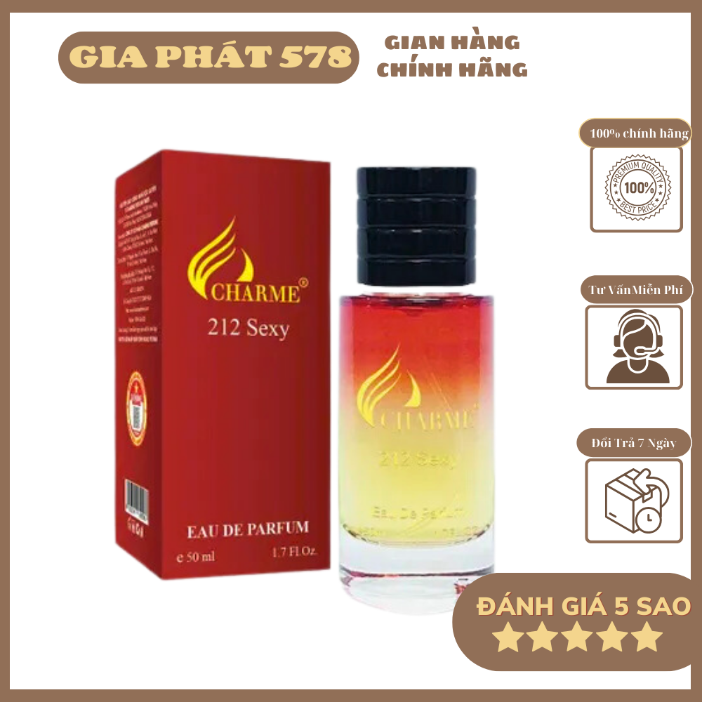 Nước Hoa Nam Tính 212 Sexy 50ml + Tặng kem body