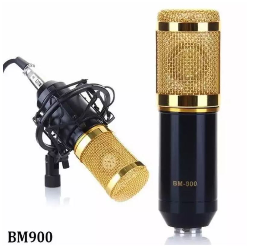 Mic thu âm livestream, micro karaoke, micro thu âm studio bm 900 woaichang chuyên nghiệp thu âm tốt, giá rẻ.