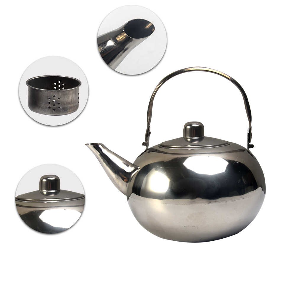 [HCM]BÌNH TRÀ PHA CAFE INOX CAO CẤP CÓ LÕI LỌC INOX CAO CẤP - ĐUN ĐƯỢC VỚI BẾP TỪ