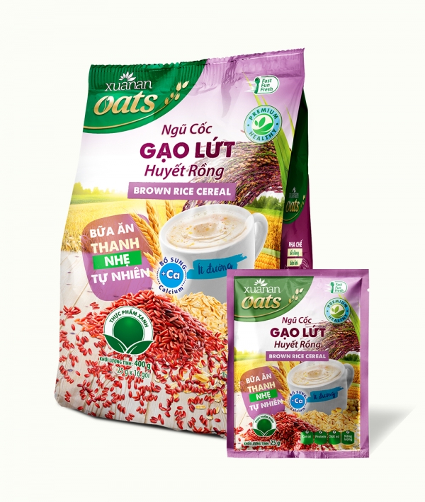 Ngũ cốc gạo lứt huyết rồng 400g