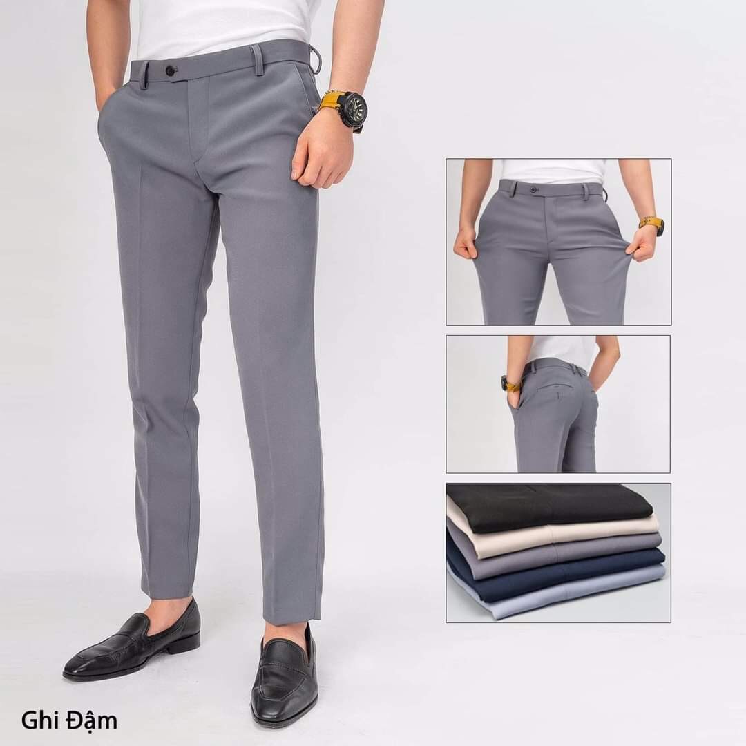 Quần tây âu nam học sinh, công sở cao cấp