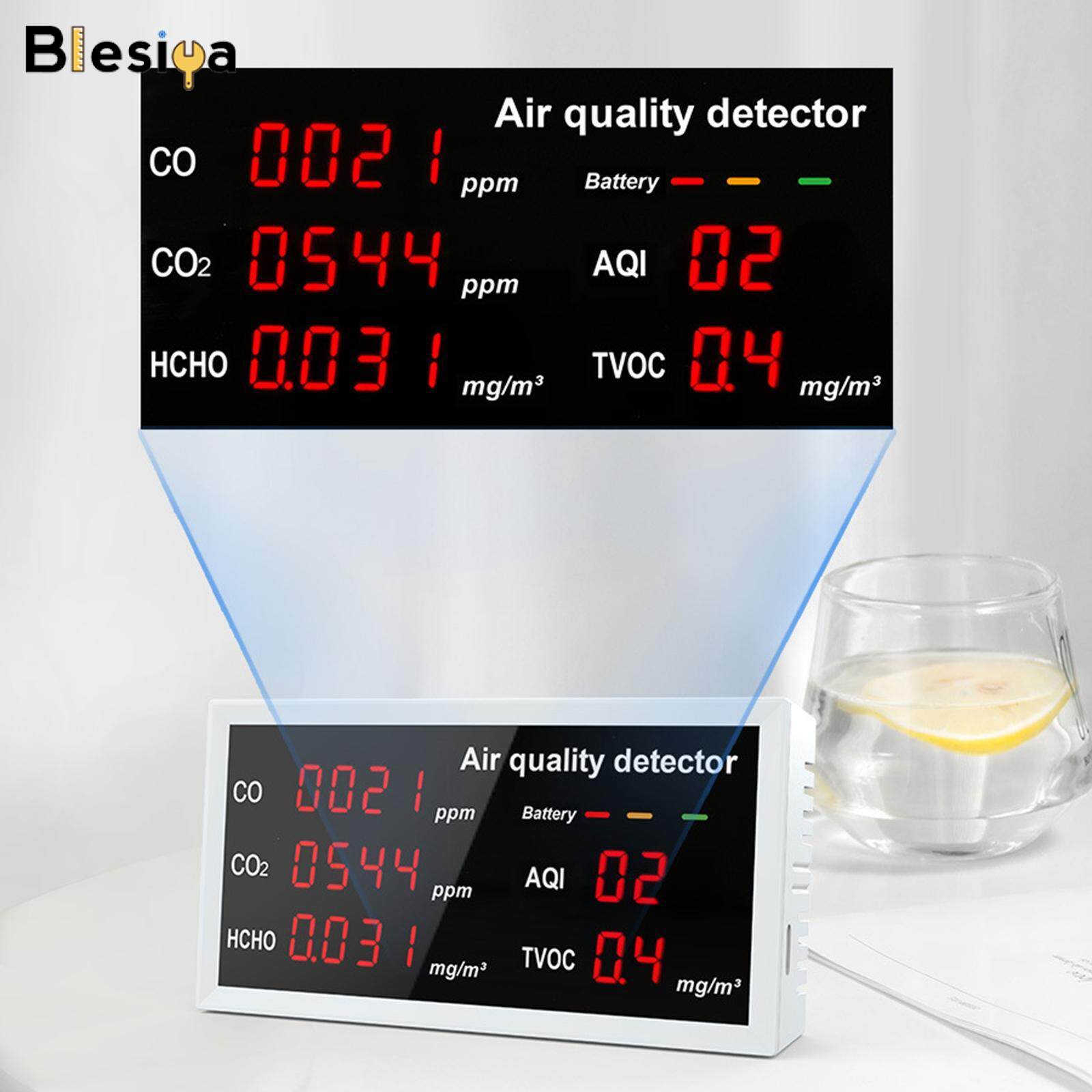 Blesiya Màn Hình Chất Lượng Không Khí 5 Trong 1 Dành Cho Trường Học Carbon Dioxide