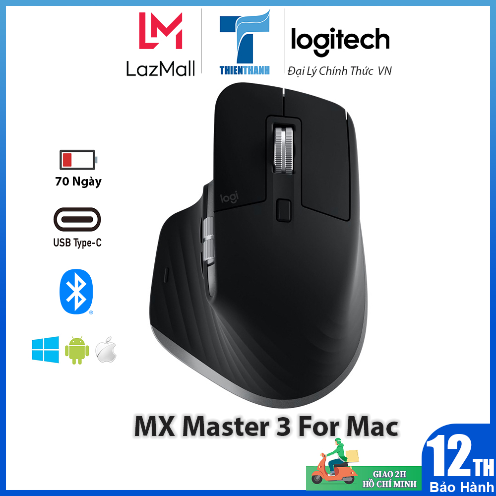 Chuột Không Dây Logitech MX Master 3 for Mac - Chính hãng phân phối