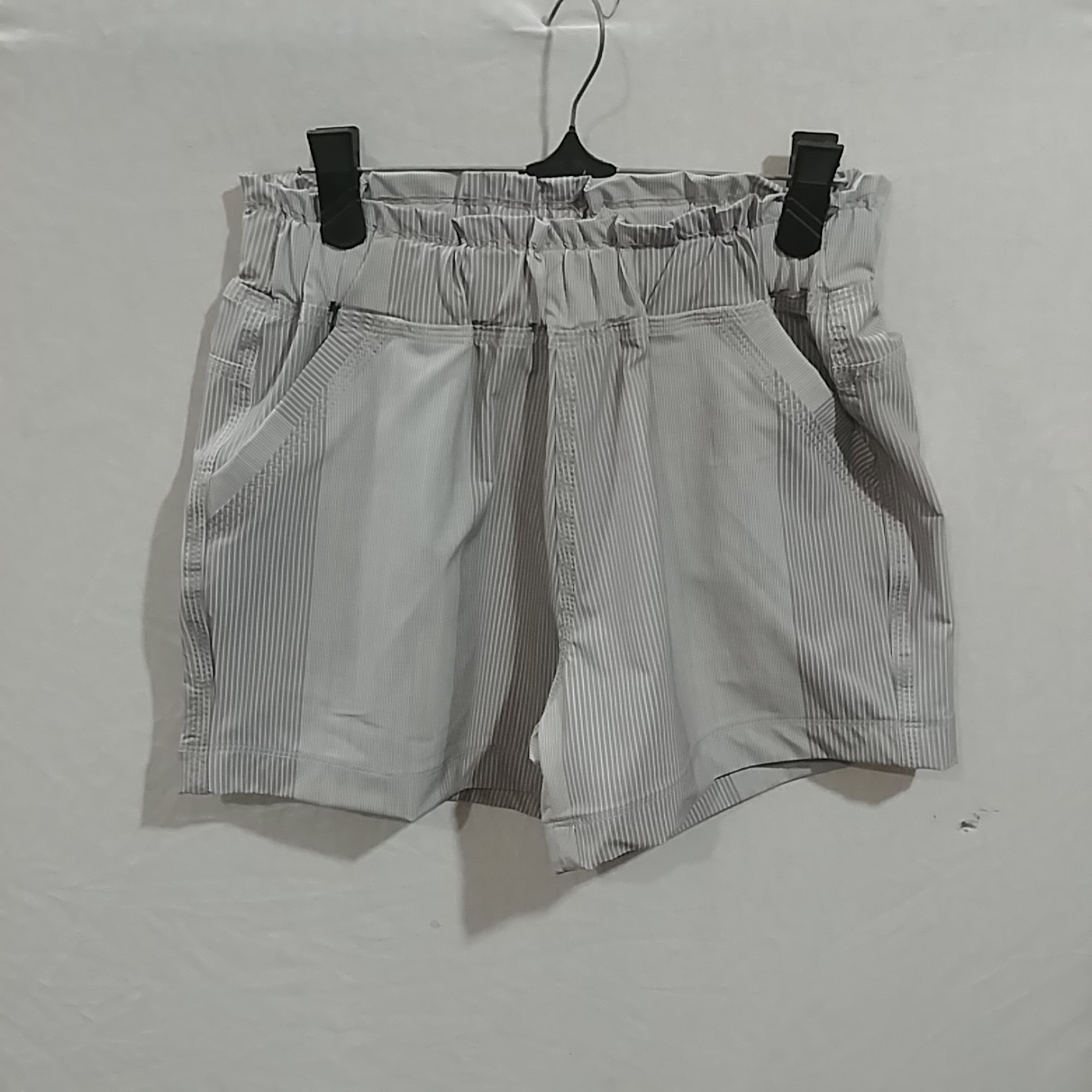 Quần sọt jean kaki lưng thun