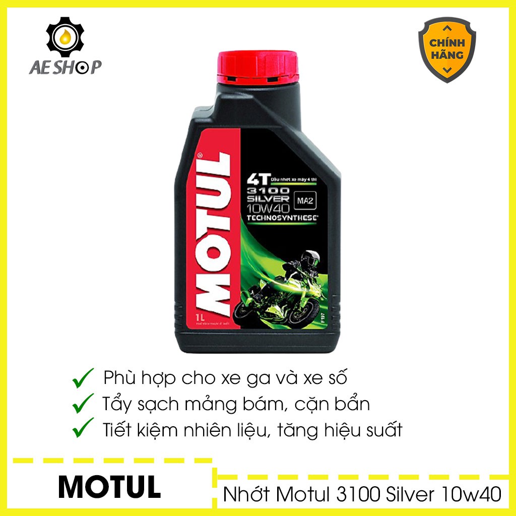 Nhớt motul 3100 silver cho xe số 800ml