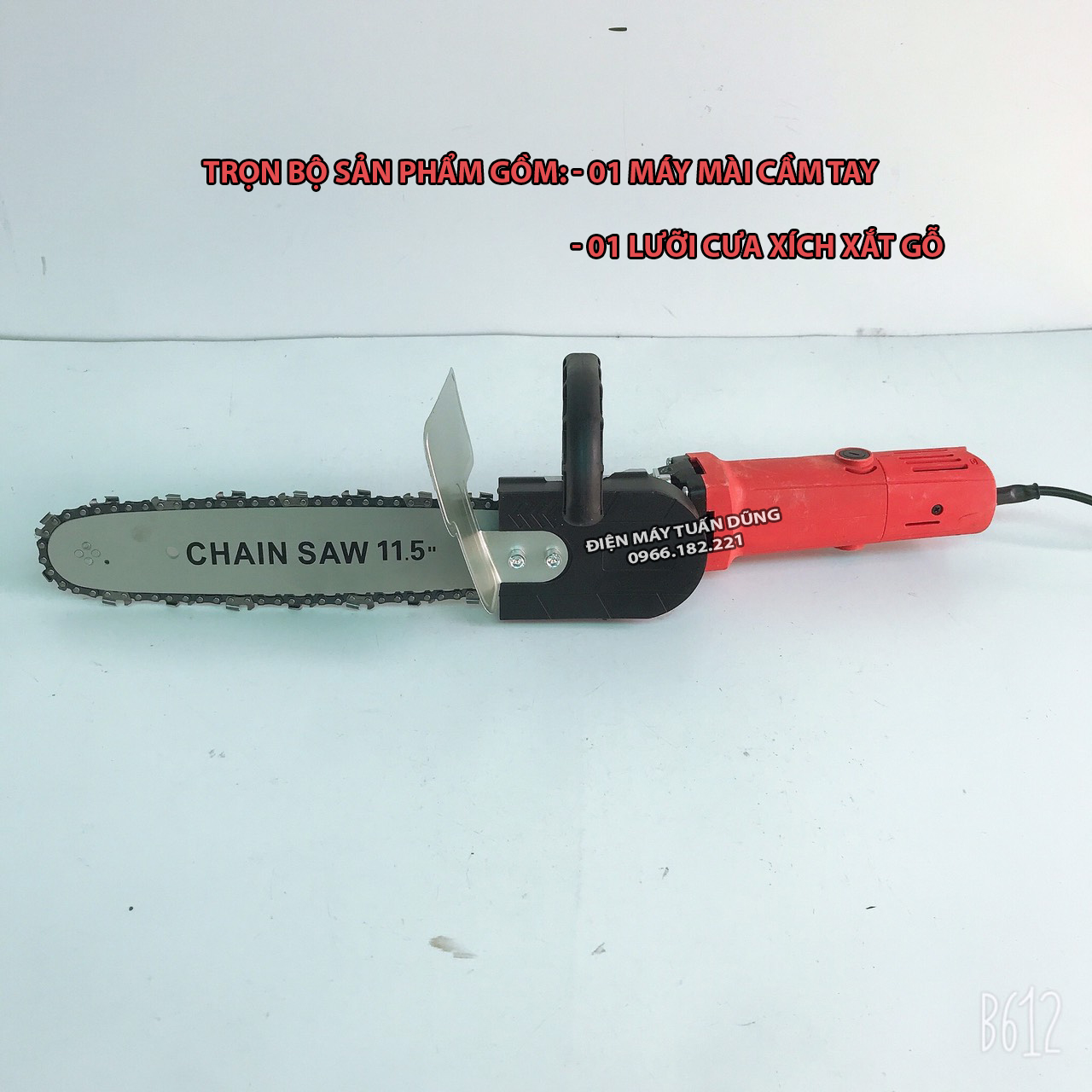 Máy cưa xích mini có tra dầu tự động