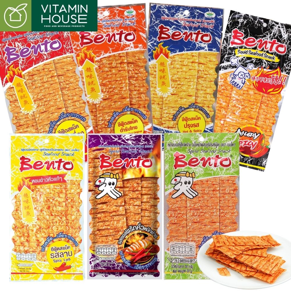 [Vị mới] Mực Bento Thái Lan Bịch lớn 20g