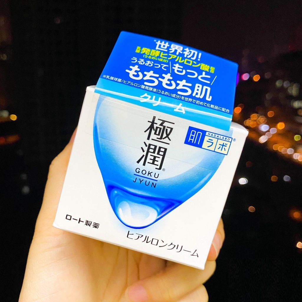 Kem dưỡng ẩm Hada Labo Gokujyun Hyaluronic Cream