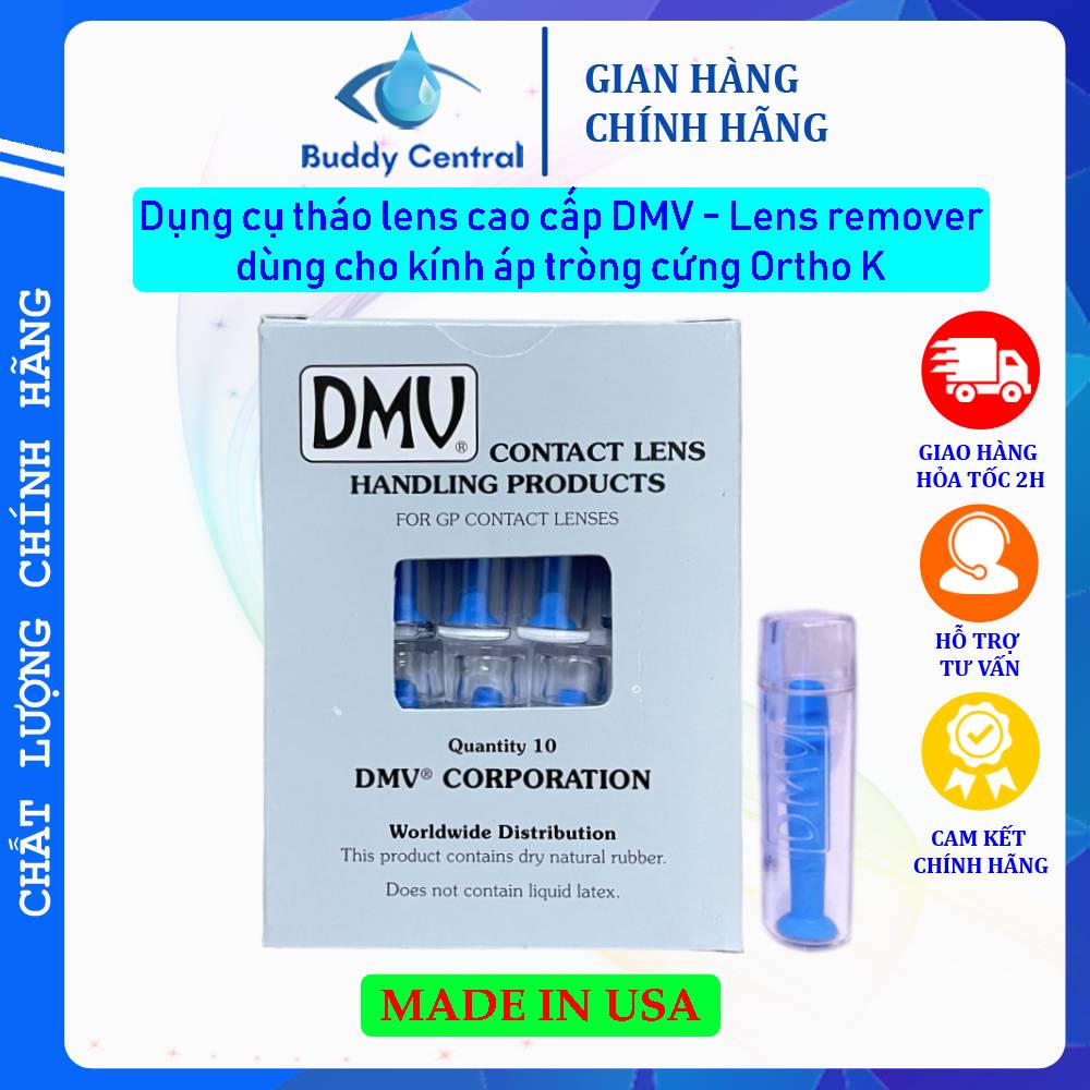 Cây tháo lens kính áp tròng cứng Ortho K DMV - USA (1 cây) - Buddy Central