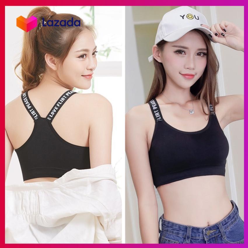 [HCM]Áo bra tập GYM Cotton THOÁNG MÁT Có đệm ngực - KAShop