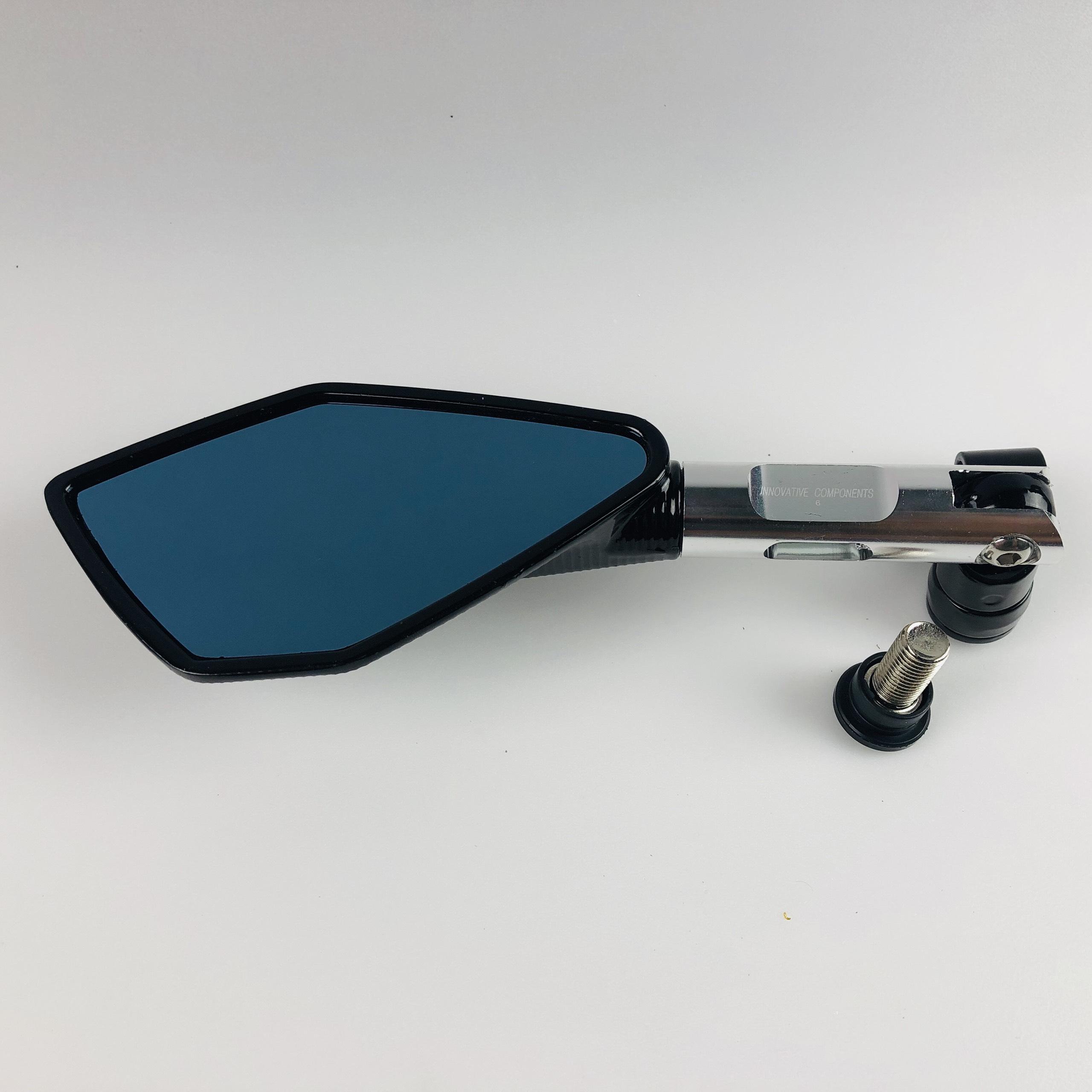 [HCM]Gương xe máy kiếng chiếu hậu RIZ0MA nhập khẩu cao cấp dùng cho xe SH Vario Exciter...và các loại xe khác bên trái màu bạc