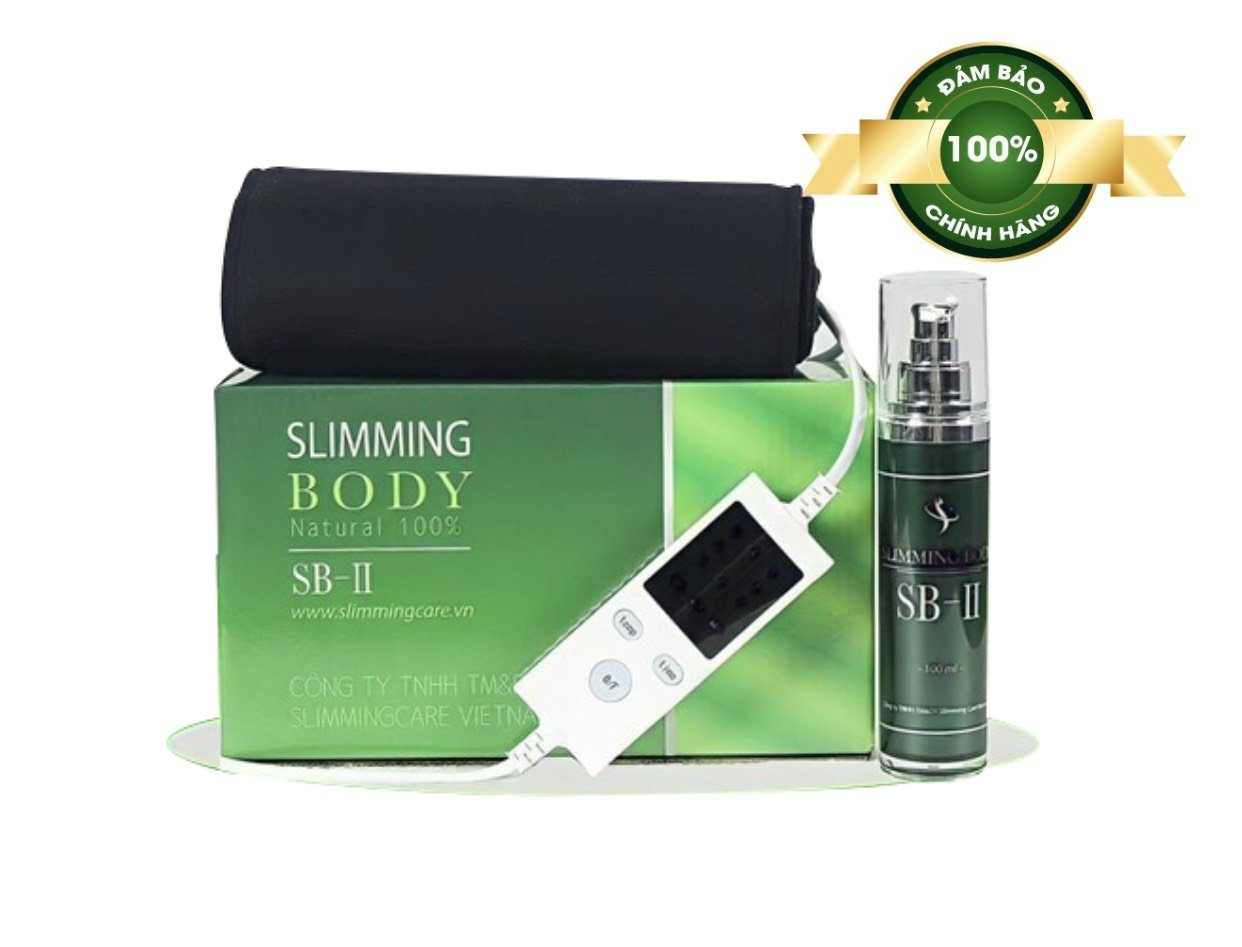 Mẫu mới cải tiến bộ ủ nóng tan mỡ slimming body sbll, đai ủ nóng slimming body