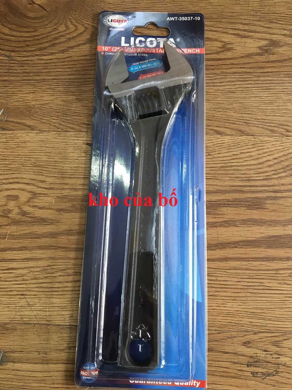 Mỏ lết cao cấp 250mm licota - awt-35037