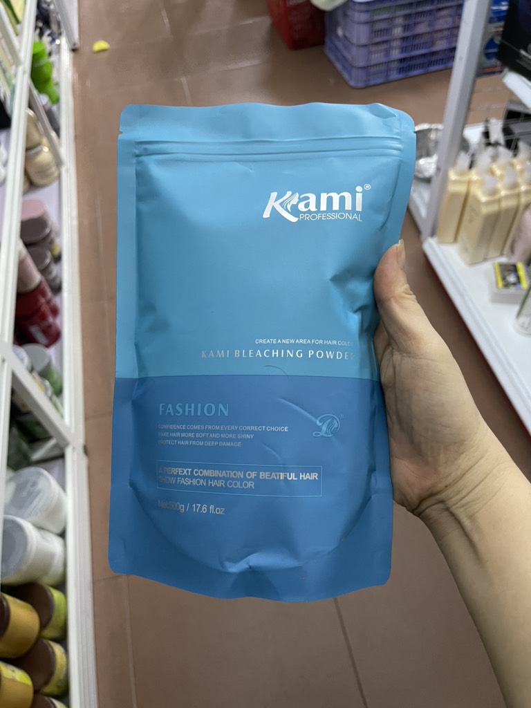Bột tẩy tóc nâng tông mầu Kami