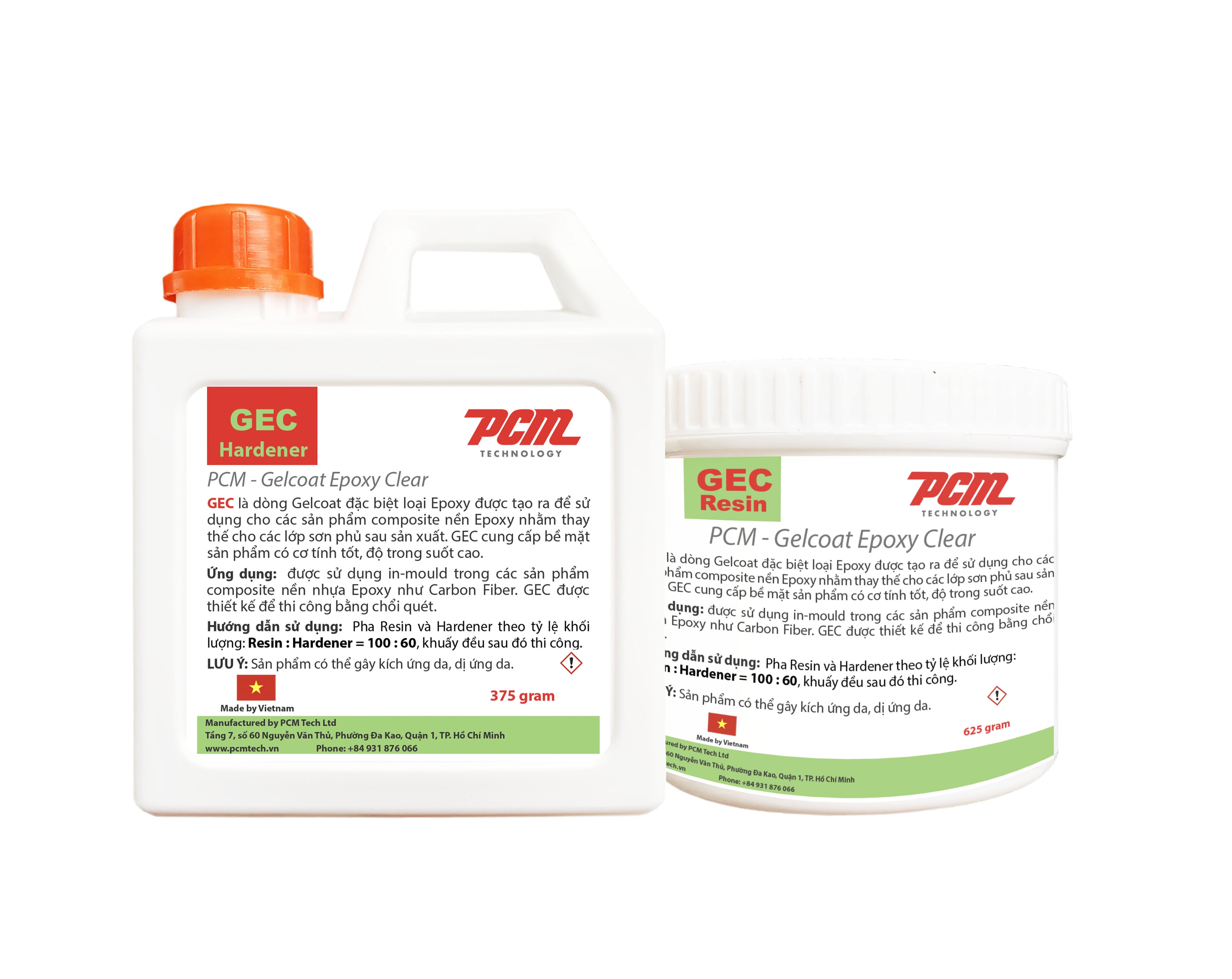 Gelcoat epoxy carbon fiber: gec – pcm tech