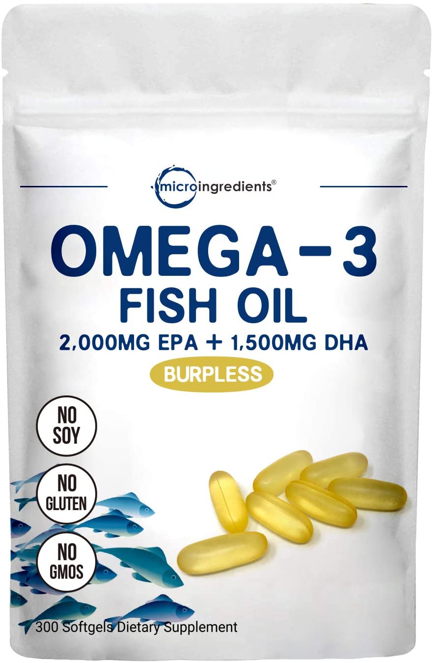 Dầu cá Omega-3 Micro Ingredients gấp 3 lượng Omega-3
