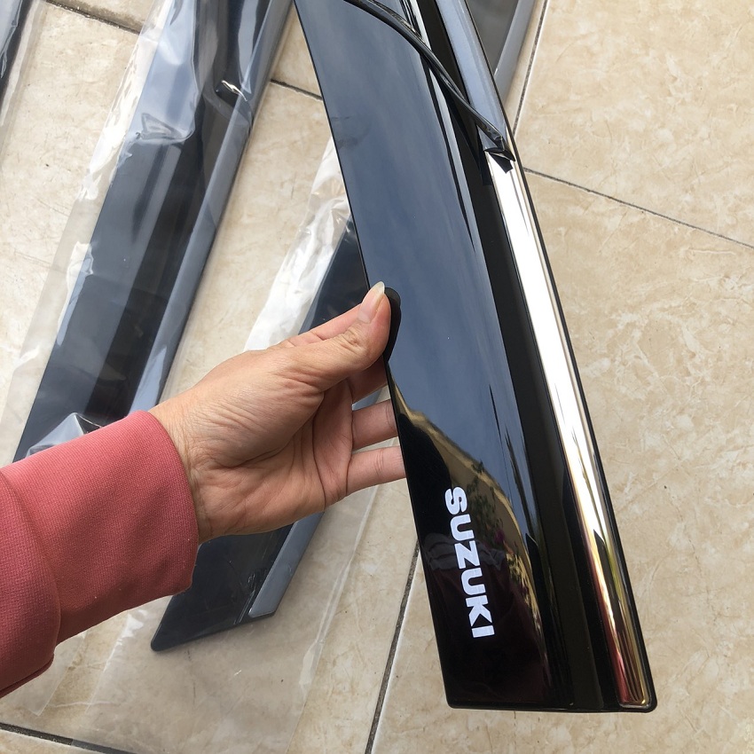 Vè che mưa chỉ inox SUZUKI XL7 mẫu đẹp mới nhất có video trực tiếp